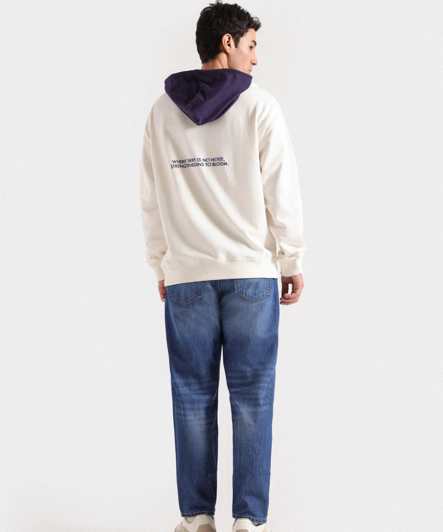 Color-Block Graphic Hoodie