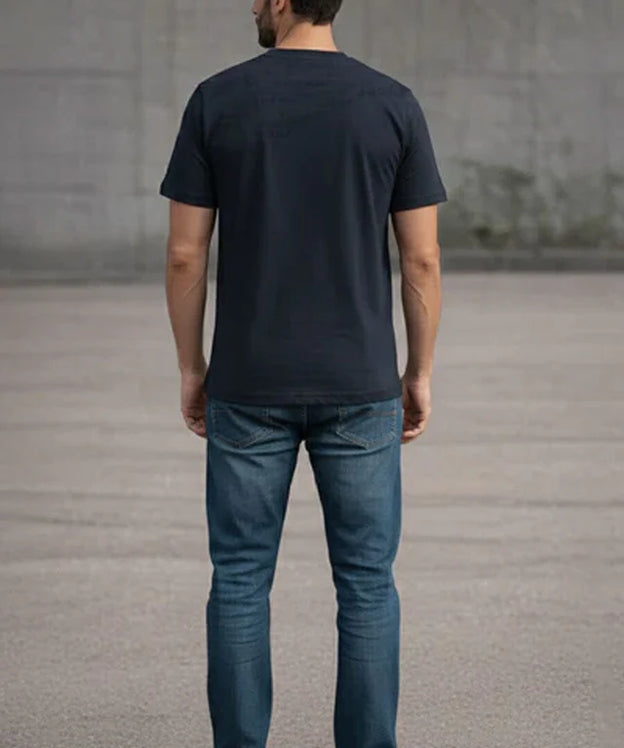 Eternity Premium Men's Grid Check Tee Shirt