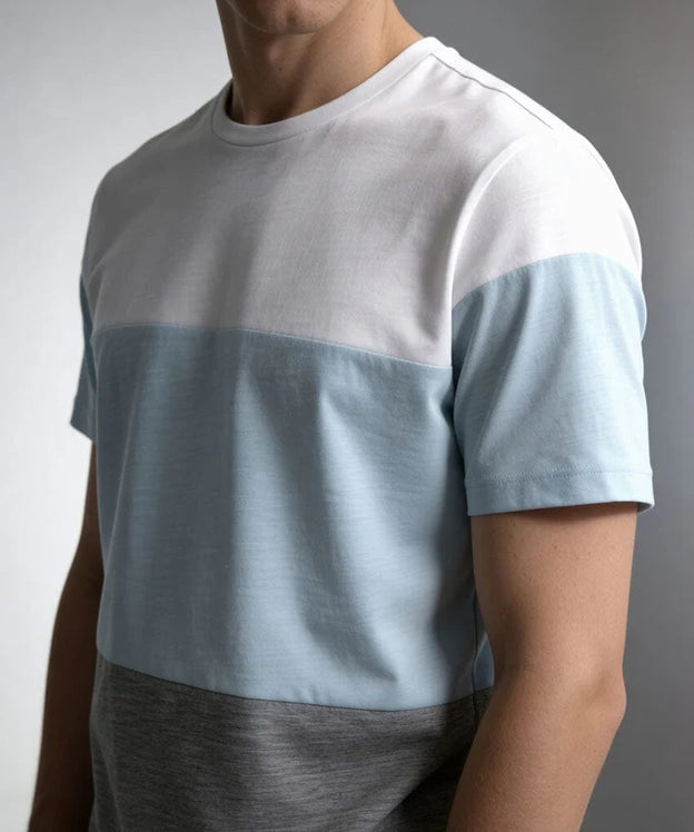 Blend Men's Color Block Tee Shirt